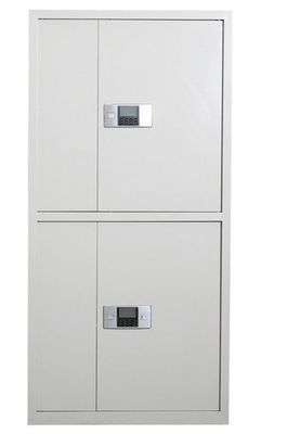 Elektronische intelligente Tür-vertikales Weiß des Verschluss-ISO9001 vertrauliche des Kabinett-zwei