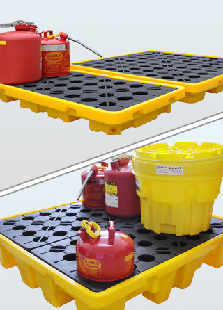 Nistbare Entwurfs-Plastikölpest-Eindämmungs-Paletten-starke