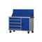 Blaue 5 Fach-mobile Werkzeug-Kabinette, mobiler Werktisch ISO9001 mit Werkzeug-Speicher