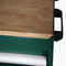 Grüner ISO14001 mobiler Werkzeugkasten mit Fächern, Metallwerkzeug-Speicher-Kabinett