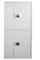 Elektronische intelligente Tür-vertikales Weiß des Verschluss-ISO9001 vertrauliche des Kabinett-zwei