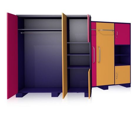 Schlafzimmer-Garderoben-Möbel ODM-ISO14001, Hauptspeicherkabinett mit Türen