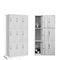 9 Tür-Pulver-beschichtendes Metallschließfach-Speicher-Kabinett ISO9001